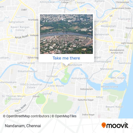 Nandanam map