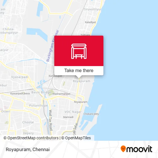Royapuram map