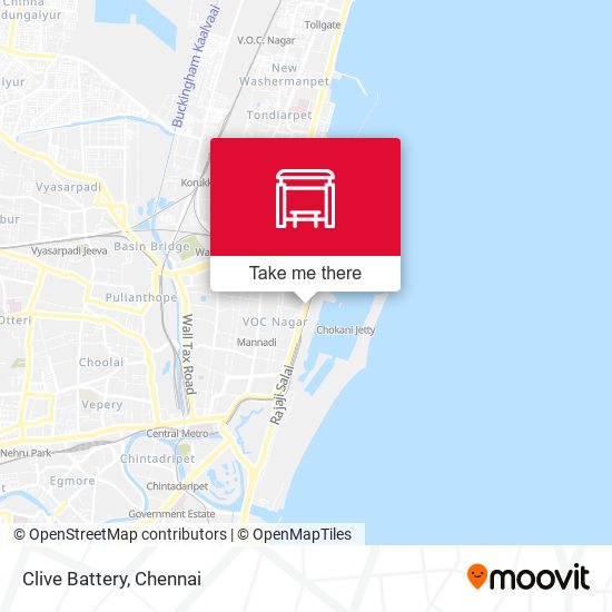 Clive Battery map