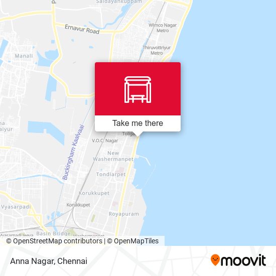 Anna Nagar map