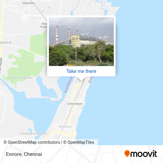Ennore map