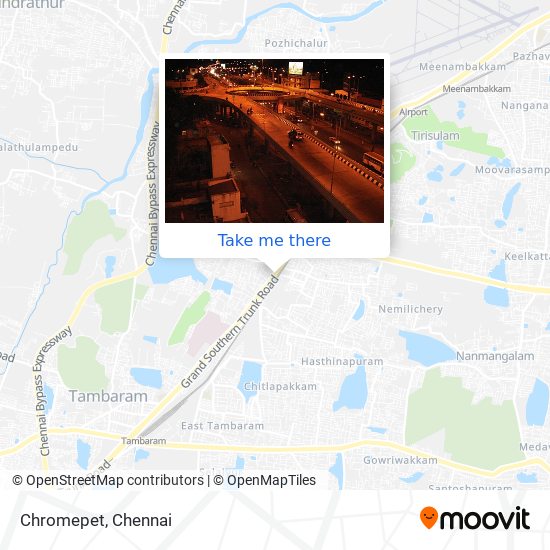 Chromepet map