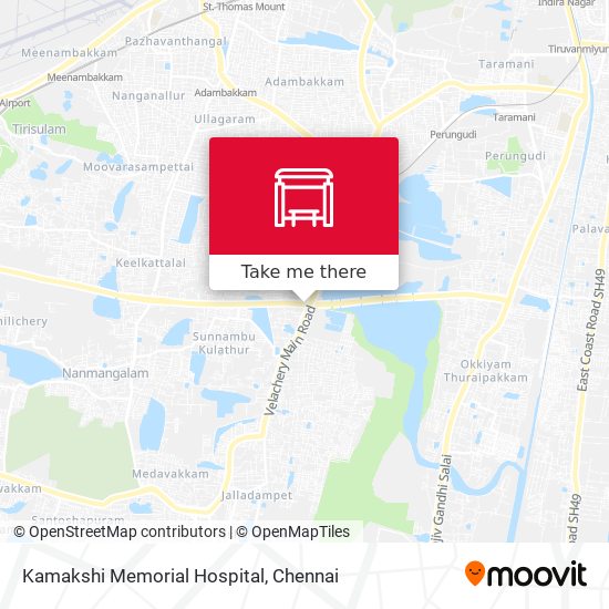 Kamakshi Memorial Hospital map