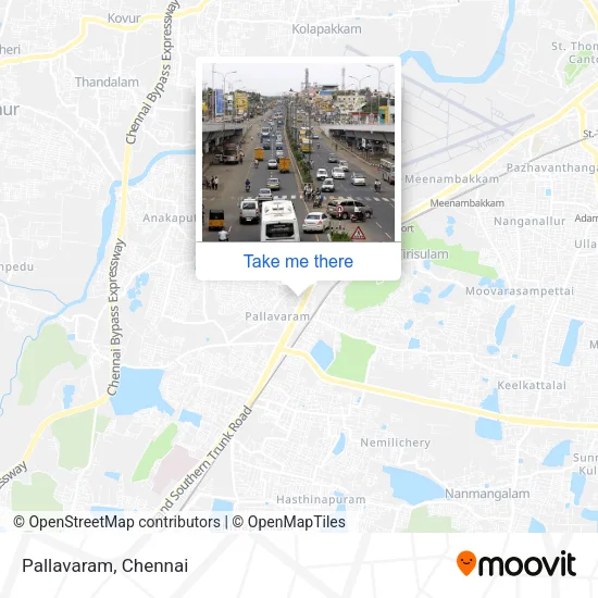 Pallavaram map