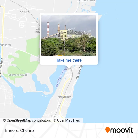 Ennore map