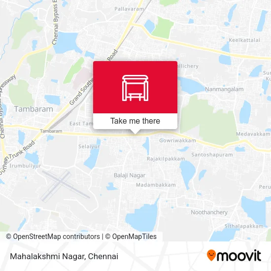 Mahalakshmi Nagar map