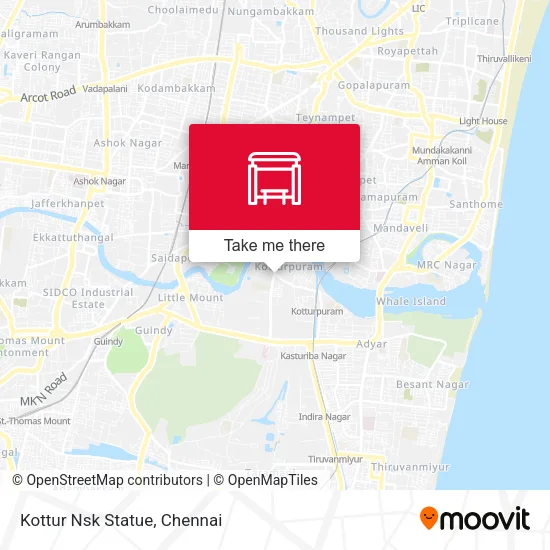 Kottur Nsk Statue map
