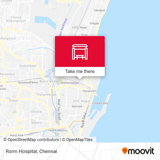 Rsrm Hospital map