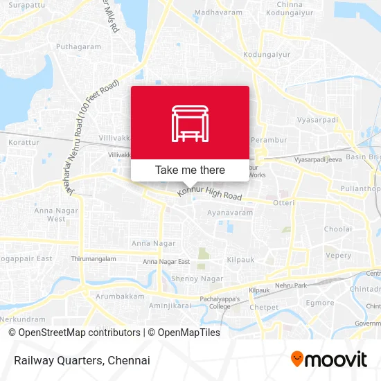 Railway Quarters map