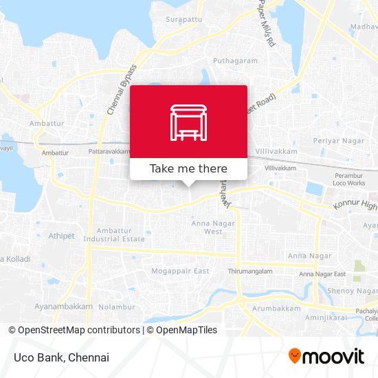 Uco Bank map