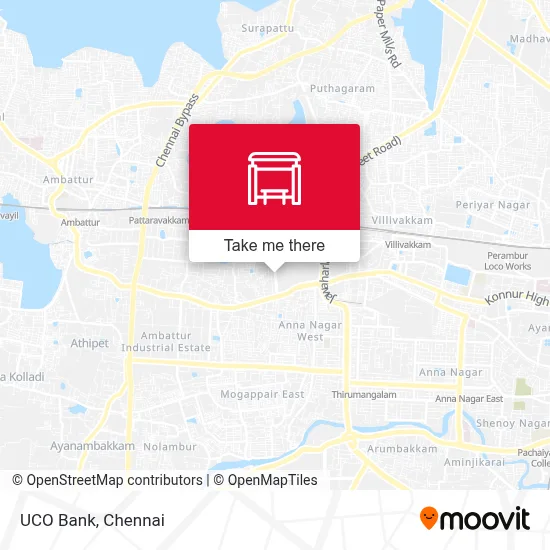 Uco Bank map