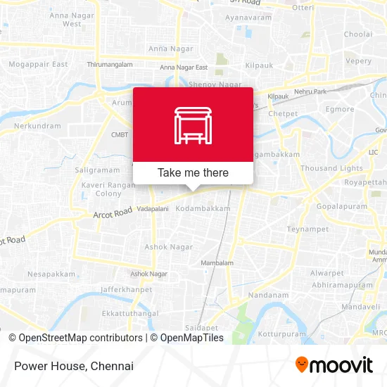 Power House map