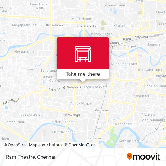 Ram Theatre map
