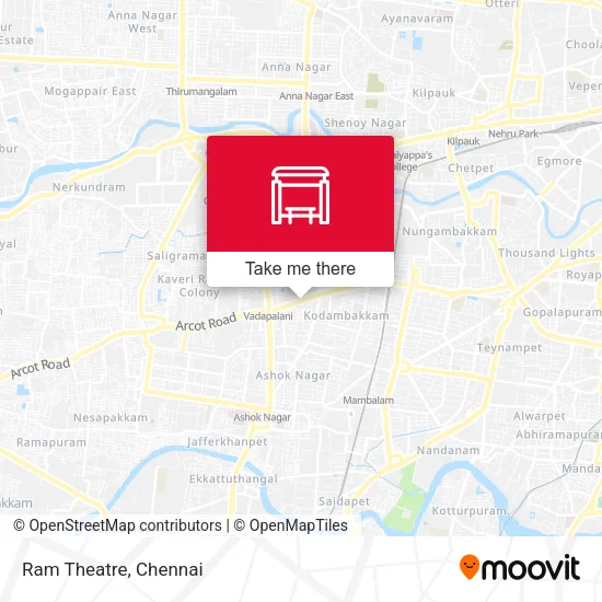 Ram Theatre map