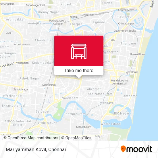 Mariyamman Kovil map
