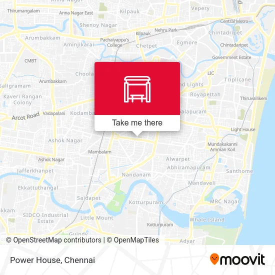 Power House map