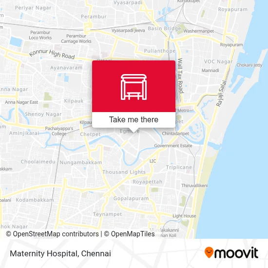 Maternity Hospital map