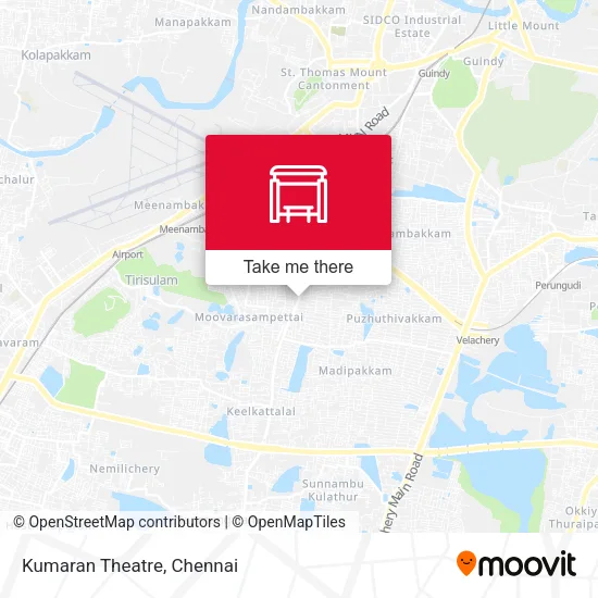 Kumaran Theatre map
