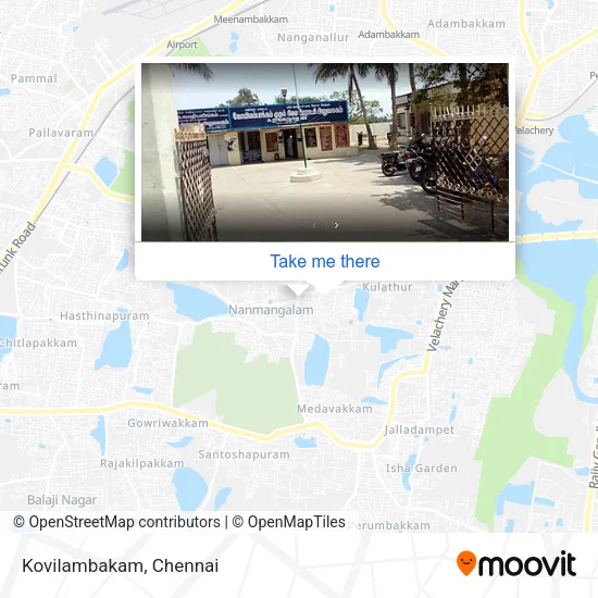 Kovilambakam map