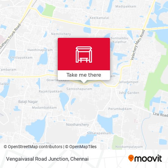 Vengaivasal Road Junction map
