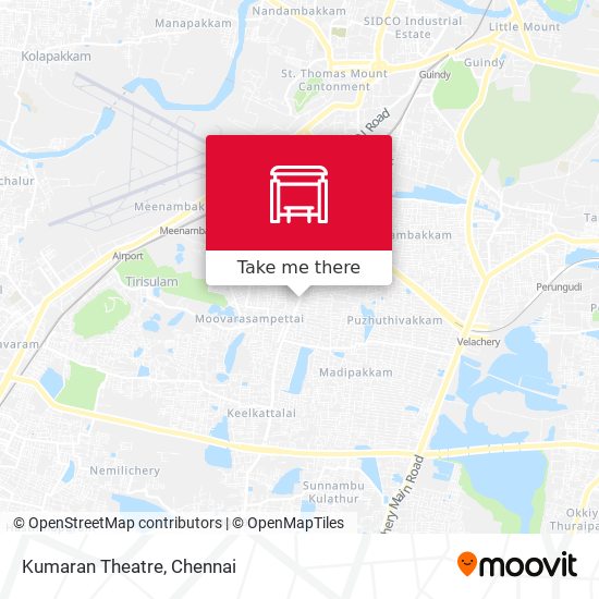 Kumaran Theatre map