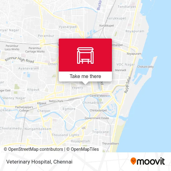 Veterinary Hospital map