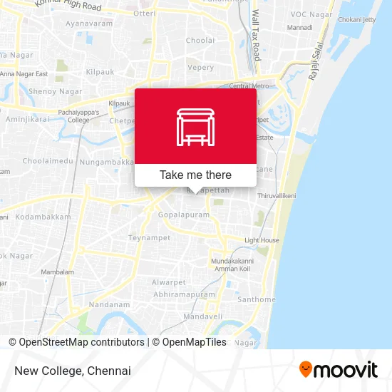 New College map