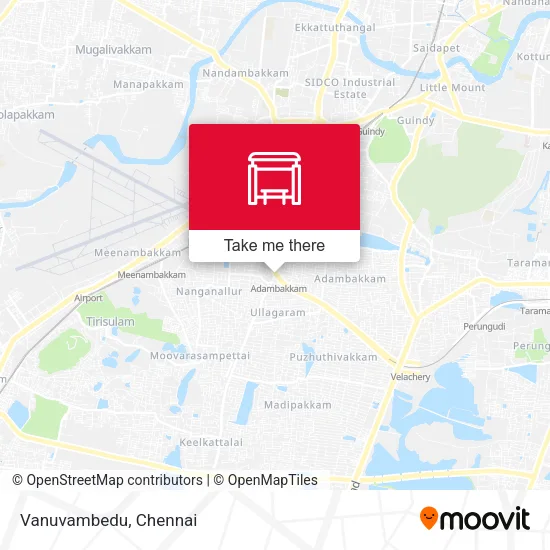Vanuvambedu map