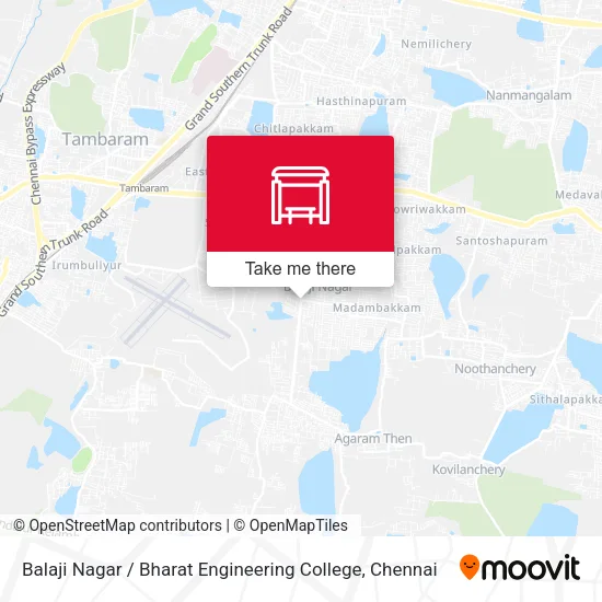 Balaji Nagar / Bharat Engineering College map