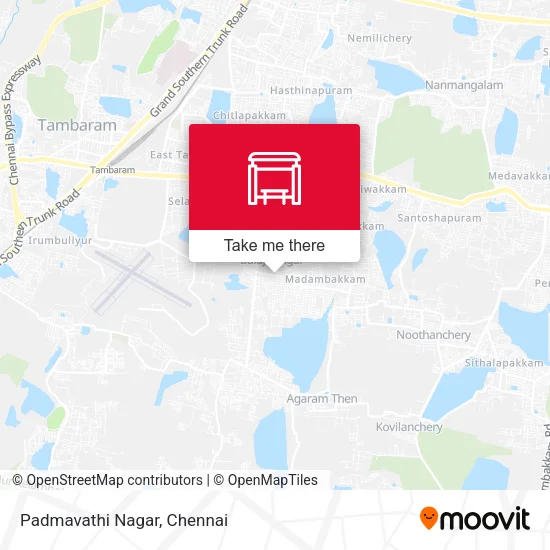 Padmavathi Nagar map