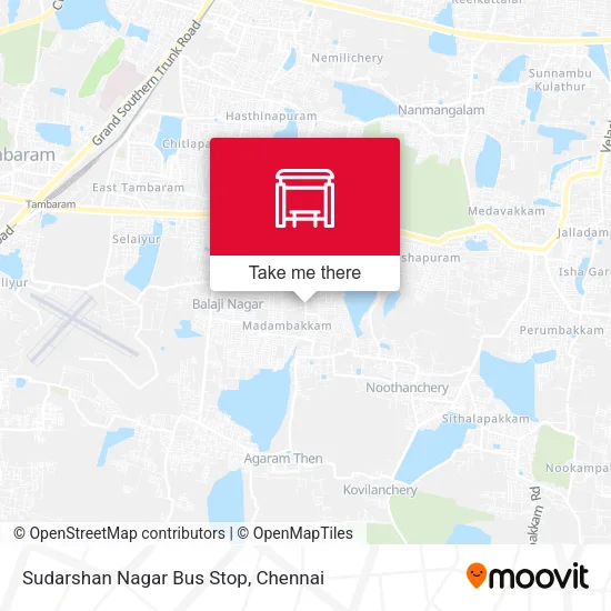 Sudarshan Nagar Bus Stop map