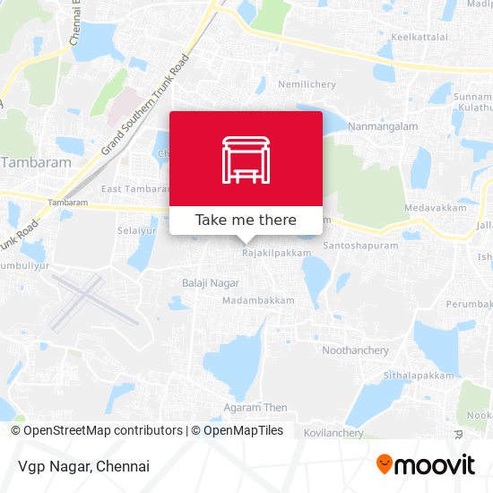 Vgp Nagar map