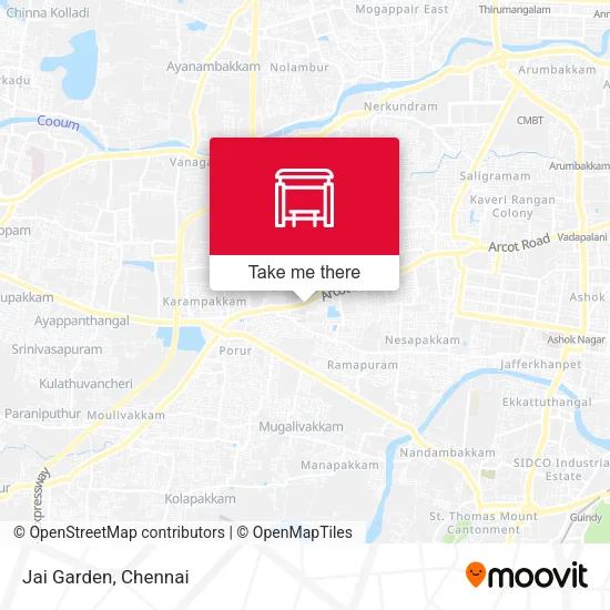 Jai Garden map