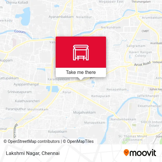 Lakshmi Nagar map