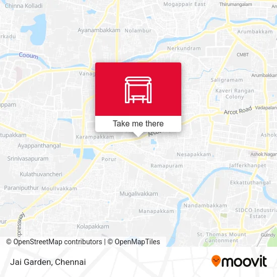 Jai Garden map