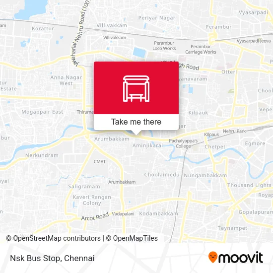 Nsk Bus Stop map