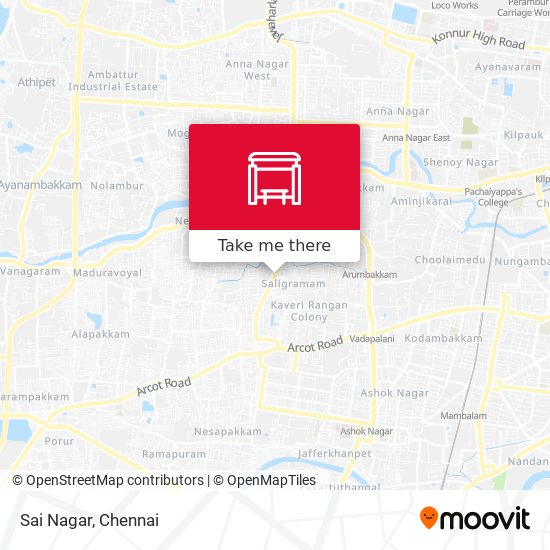 Sai Nagar map