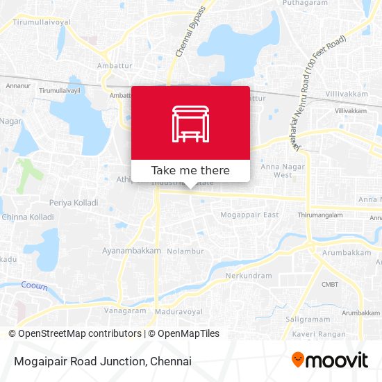 Mogaipair Road Junction map