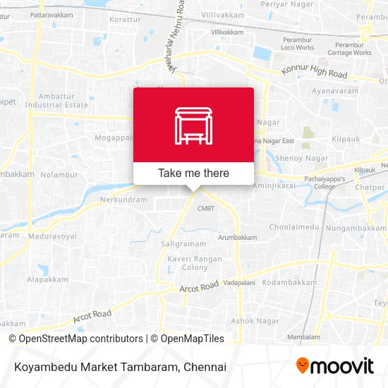 Koyambedu Market Tambaram map