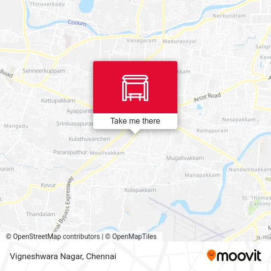 Vigneshwara Nagar map