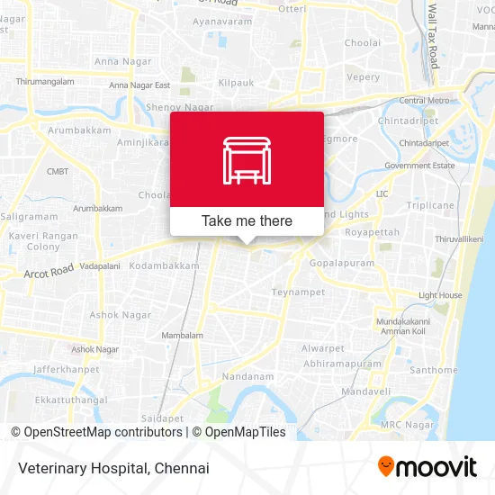 Veterinary Hospital map