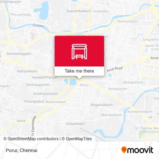 Porur map