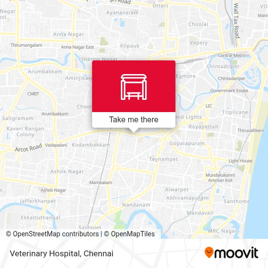 Veterinary Hospital map