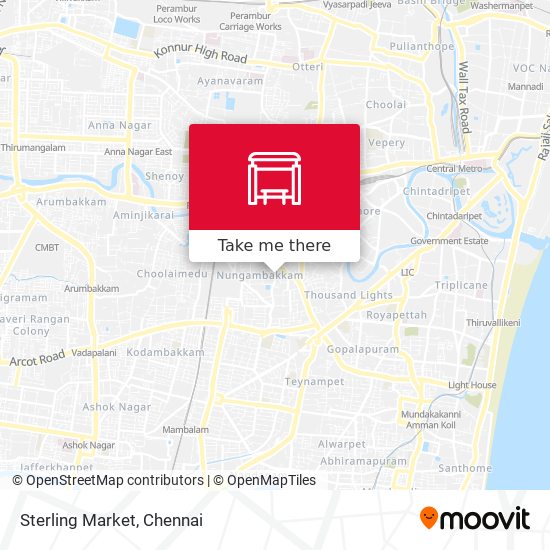 Sterling Market map