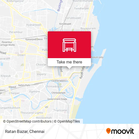 Ratan Bazar map
