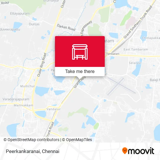 Peerkankaranai map