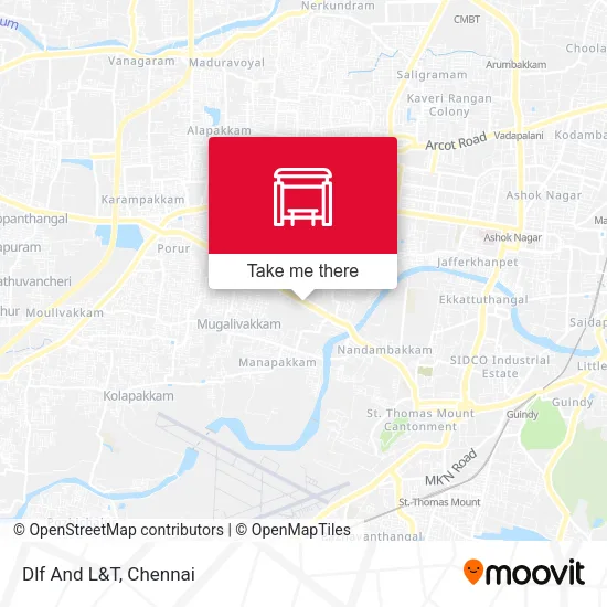 Dlf And L&T map