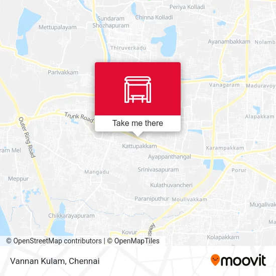 Vannan Kulam map