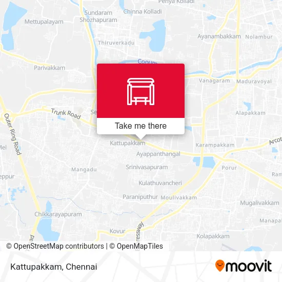 Kattupakkam map