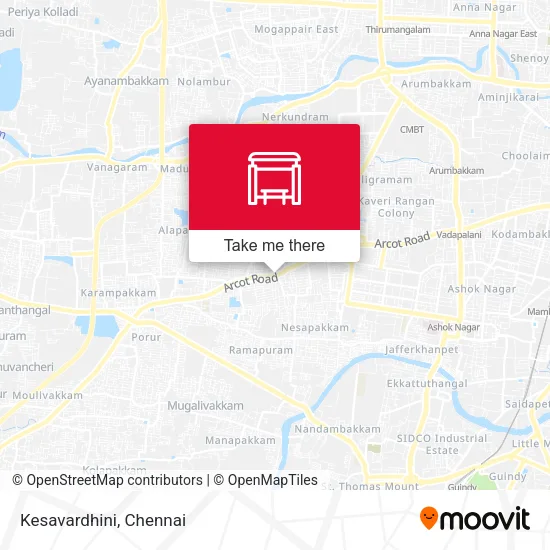Kesavardhini map